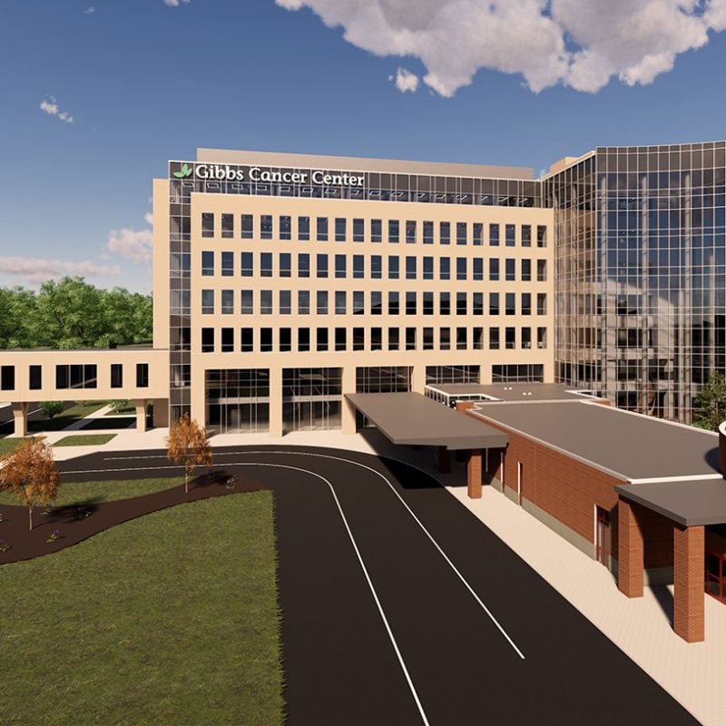 Tindall awarded expansion for Gibbs Cancer Center - Who's On The Move