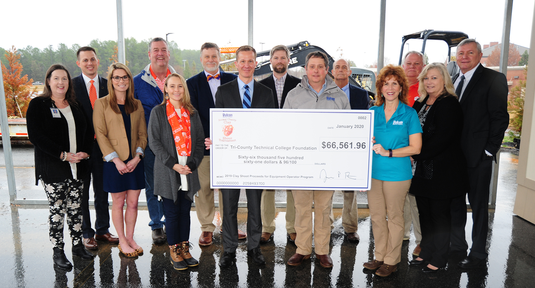 Vulcan Materials Company and industry partners raise more than 66,000