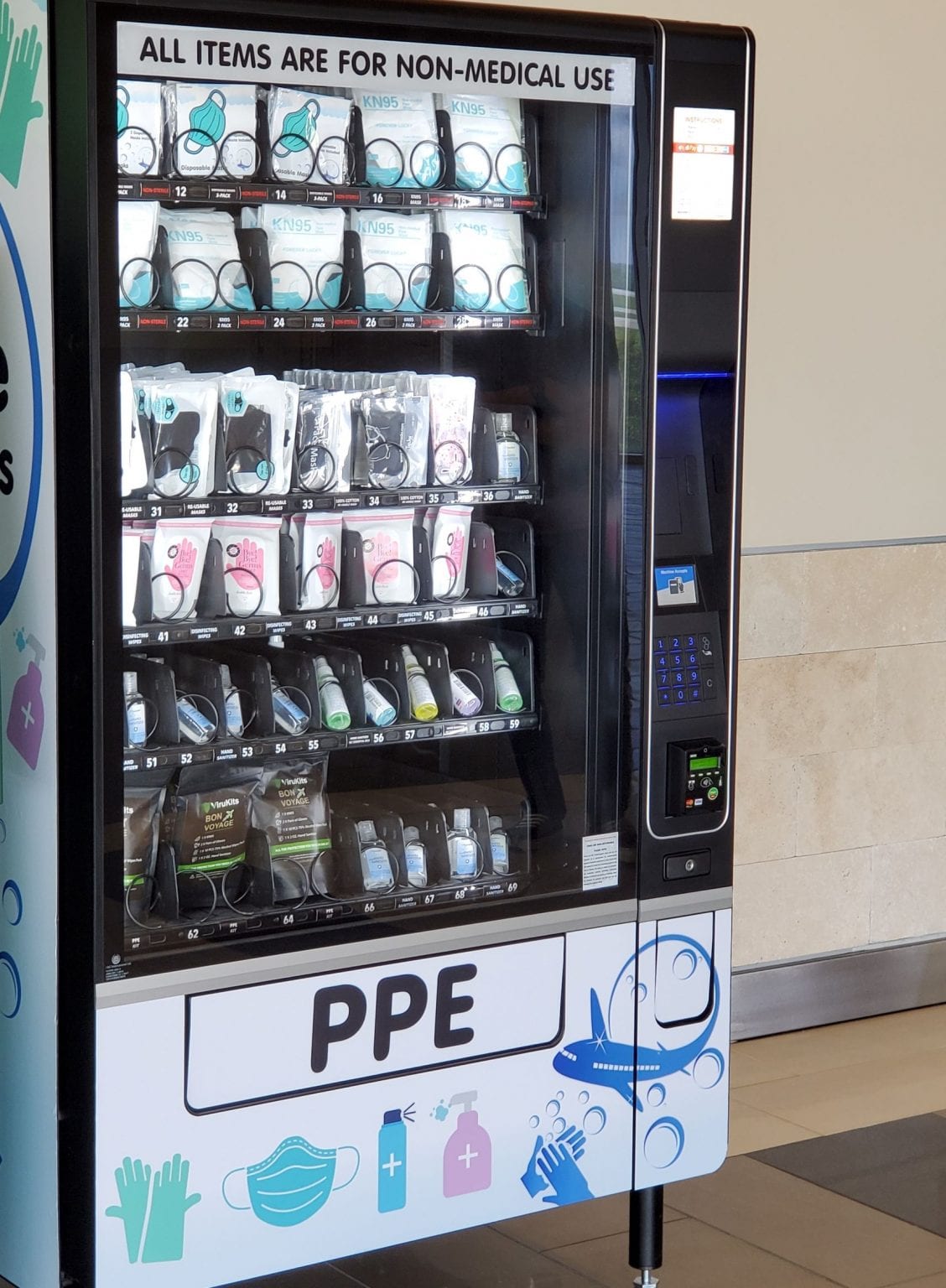 GSP installs Clean&Safe Travels PPE vending machines Who's On The Move