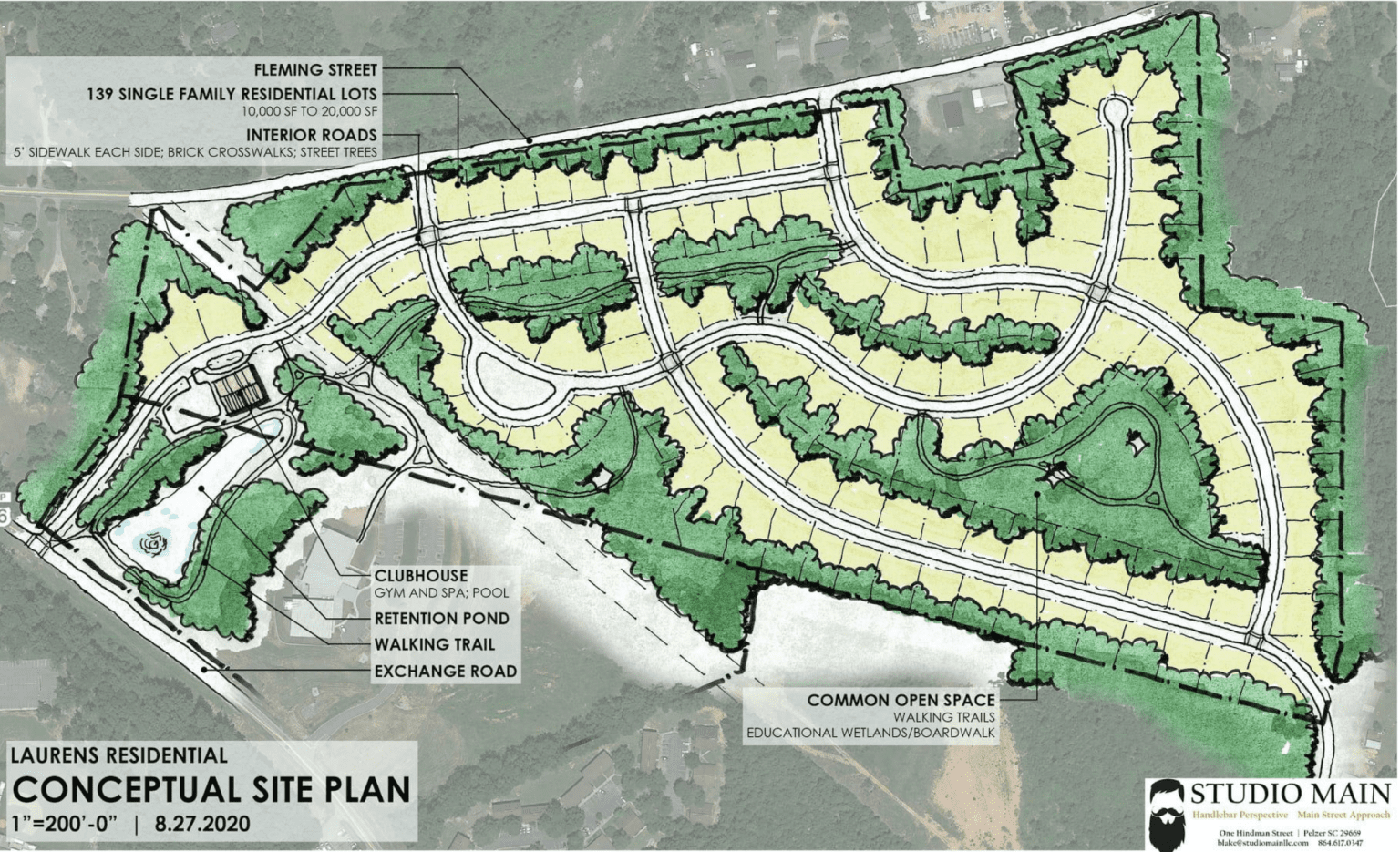Laurens Takes Next Step Toward Major Growth New Housing Who's On The
