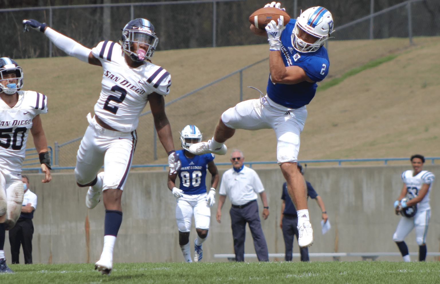 San Diego Slips Out with a Win over PC Who's On The Move