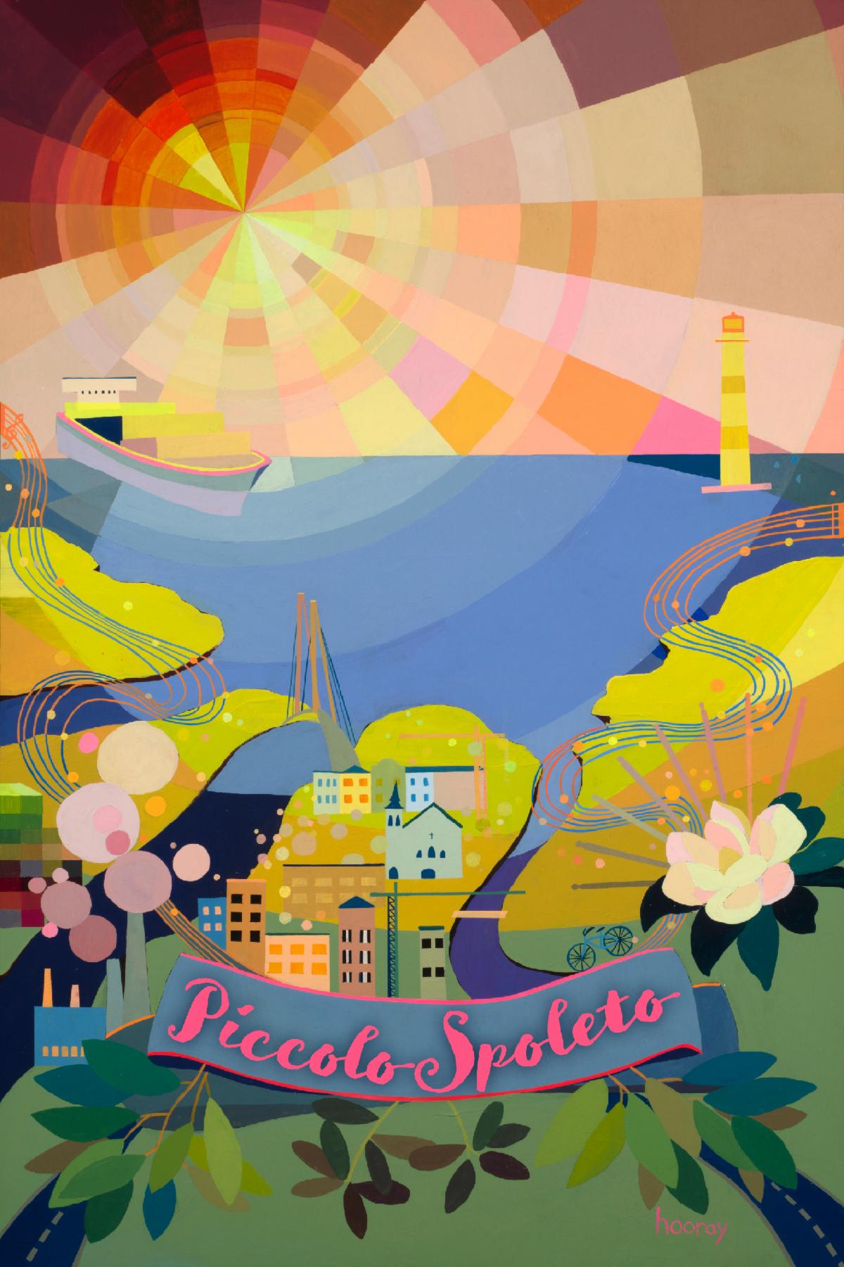 2021 Piccolo Spoleto Festival poster unveiled, advance program guide
