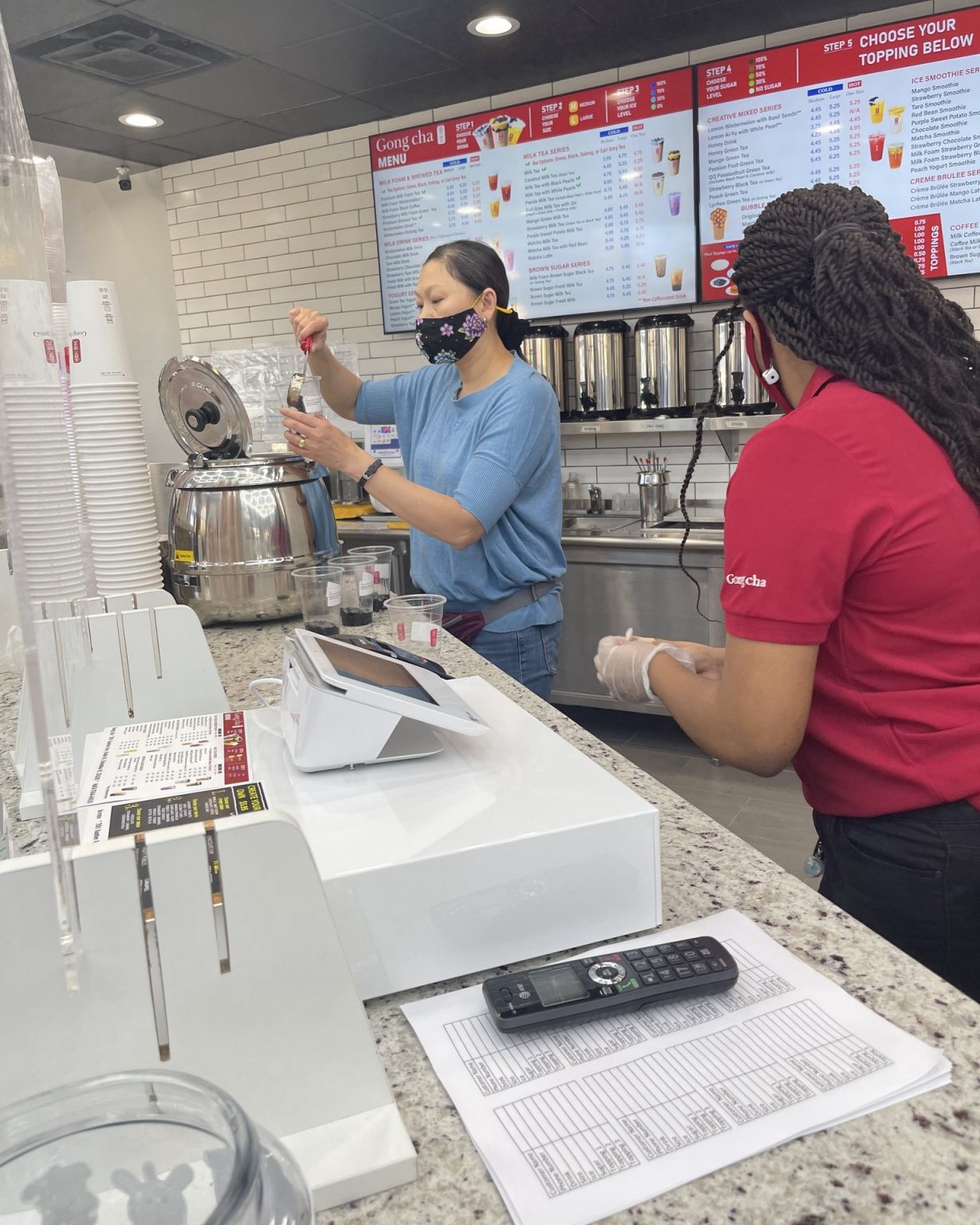 Gong Cha & Kremo Ice Cream celebrate grand opening in the Five Points