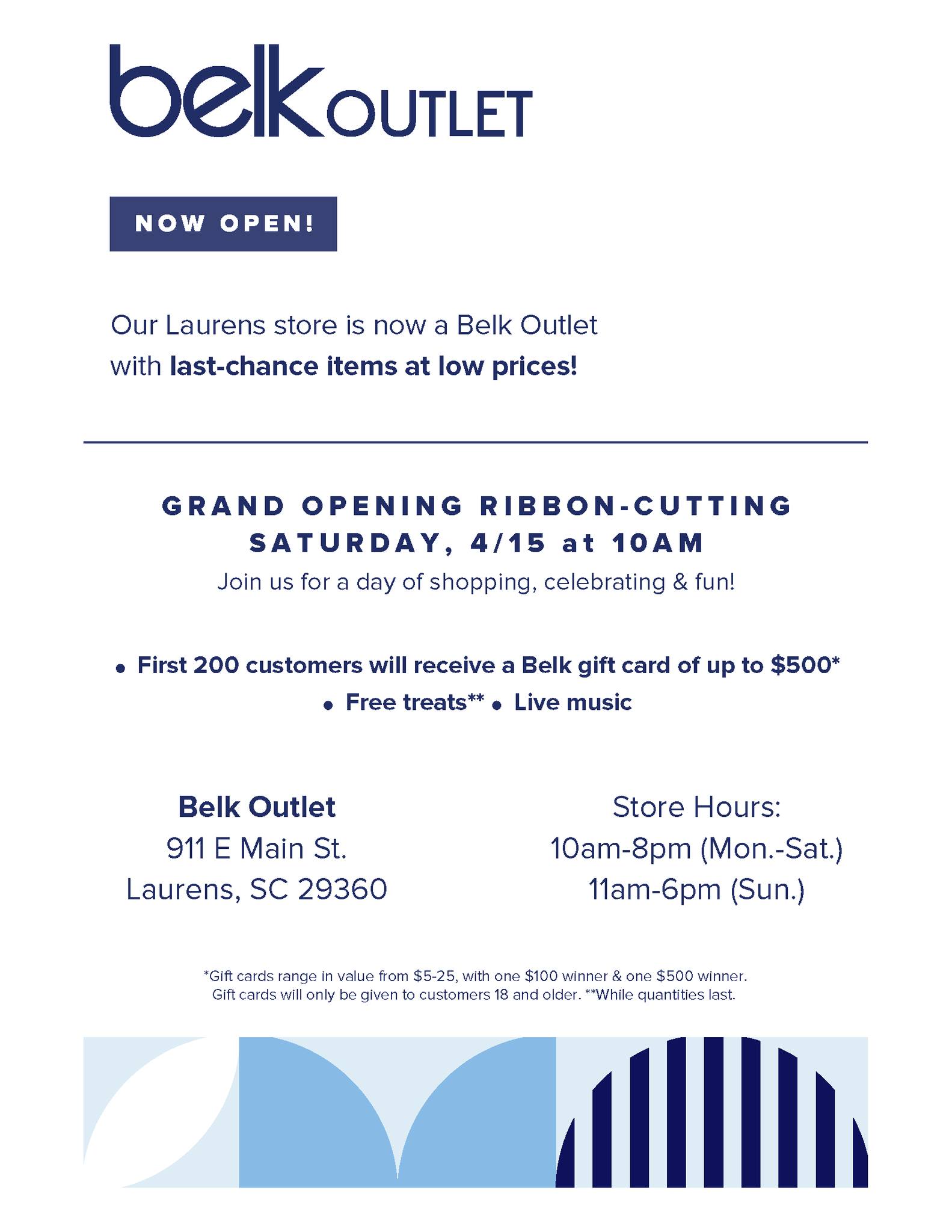 Ribbon Cutting for Belk Outlet - Who's On The Move