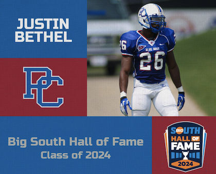 Justin Bethel to be Inducted into Big South Hall of Fame – Class of 2024 -  Presbyterian College