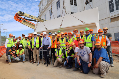 Tindall Corporation founder celebrates courthouse completion in ...