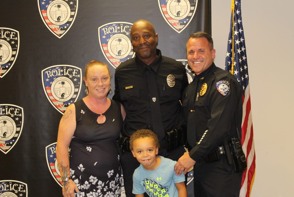 Laurens Police Department Celebrates Accomplished Officers and Welcomes ...