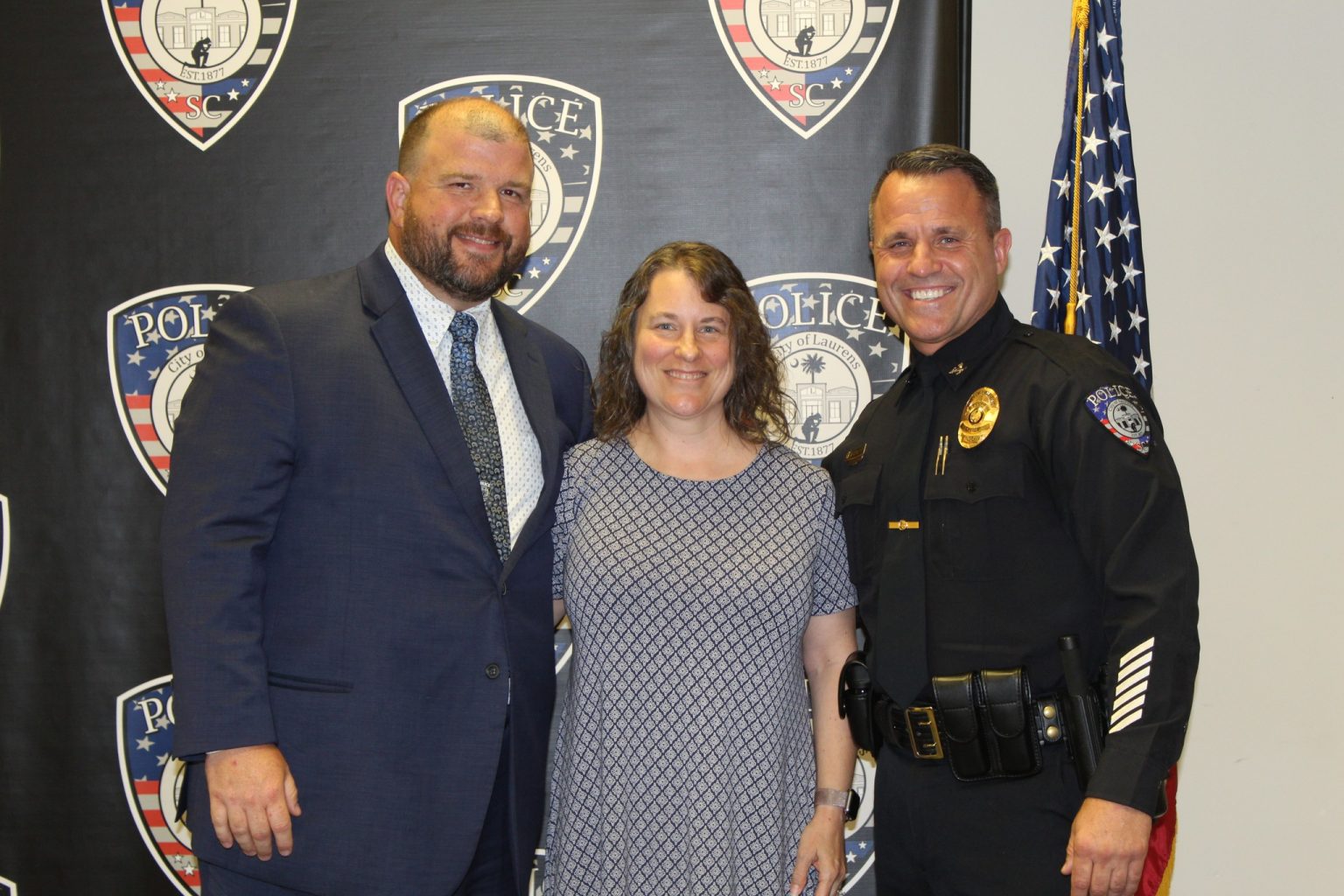 Laurens Police Department Celebrates Accomplished Officers and Welcomes ...