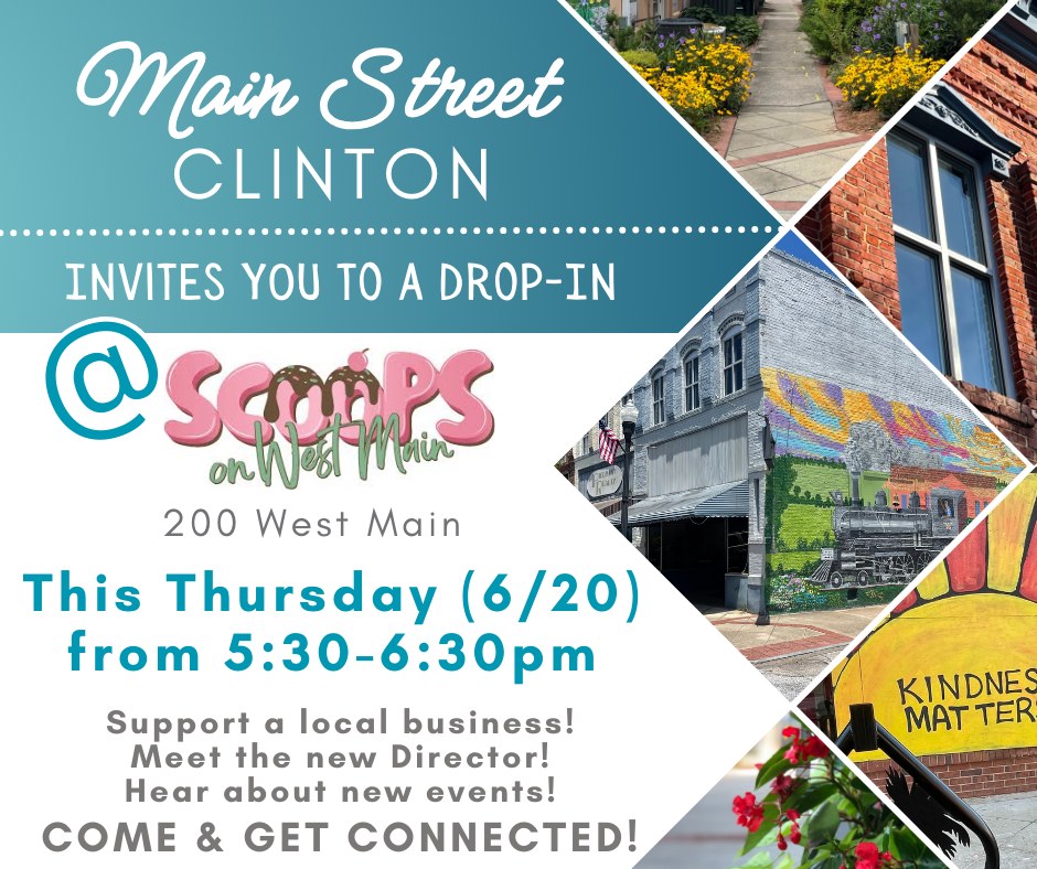 Clinton Merchants Celebrate Rejoining Main Street SC Join the