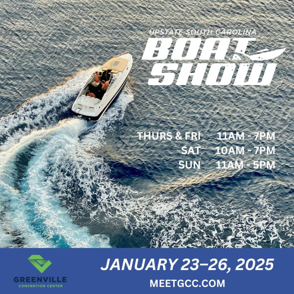 Upstate South Carolina Boat Show Returns To Greenville Convention 