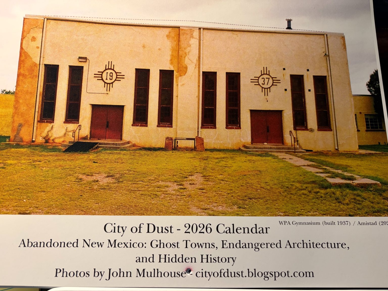 My City Of Dust Calendar - Who's On The Move