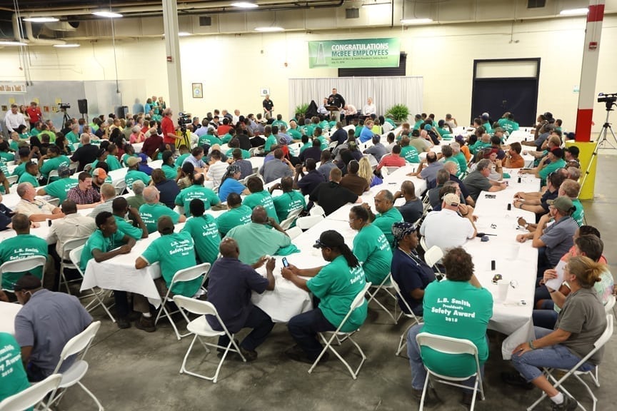 New initiatives help McBee employees earn A. O. Smith safety award