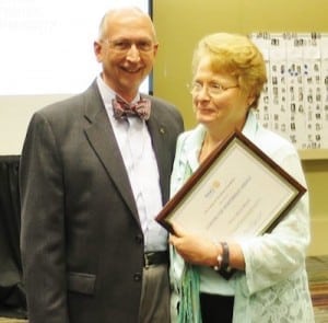 Five Points Rotarian Nancy Moody receives The Rotary Foundation ...