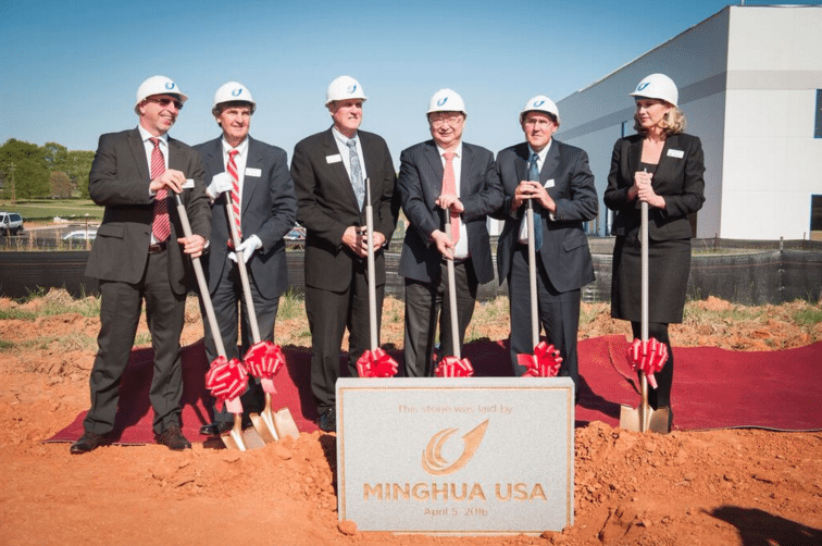 Minghua USA breaks ground on Upstate facility Who's On The Move